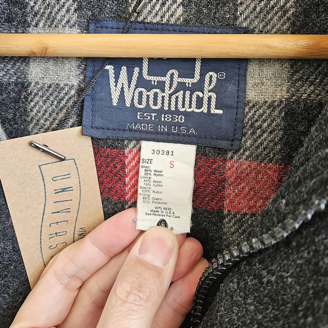 80s WOOLRICH / 울리치  USA 울코트 (S) 상품이미지4