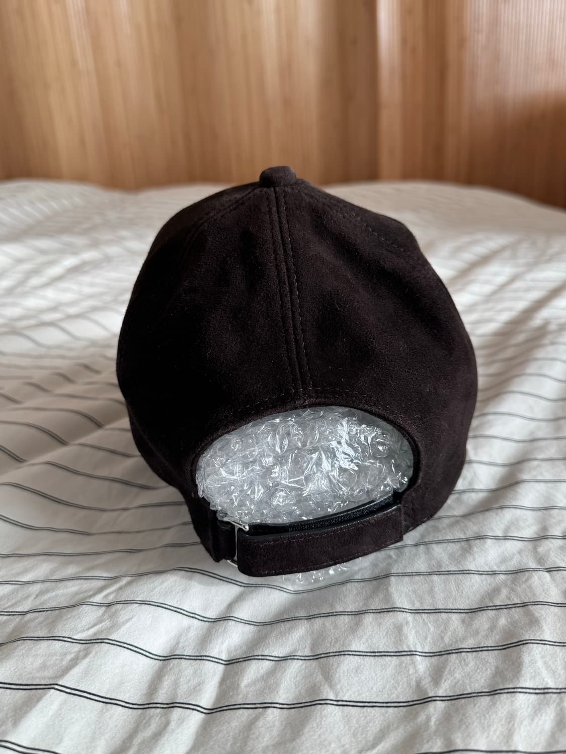 (새상품급)Massimo Dutti 스웨이드 볼캡 (브라운) 01사이즈 상품이미지3