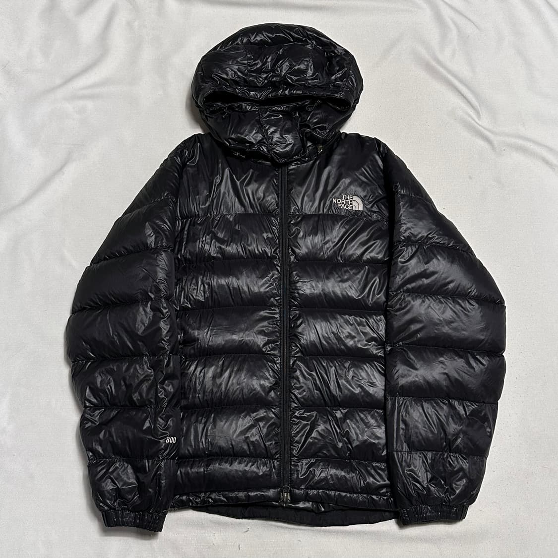 105 노스페이스 800 후드 다운 유광 패딩 상품이미지2