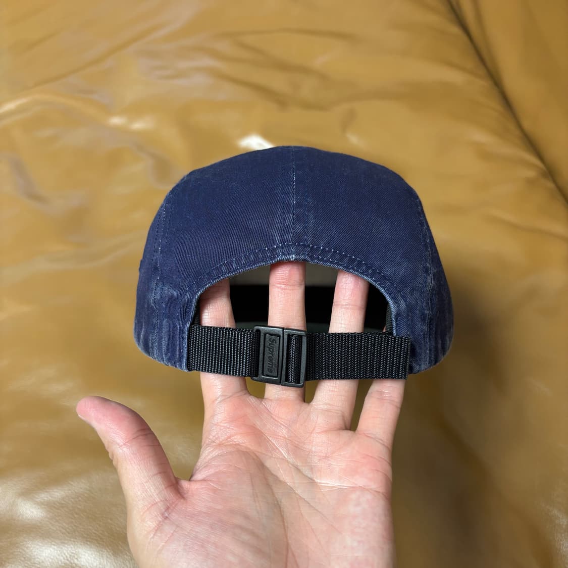 Supreme 슈프림 피그먼트 투톤 네이비 캠프캡 모자 (Navy) 상품이미지7