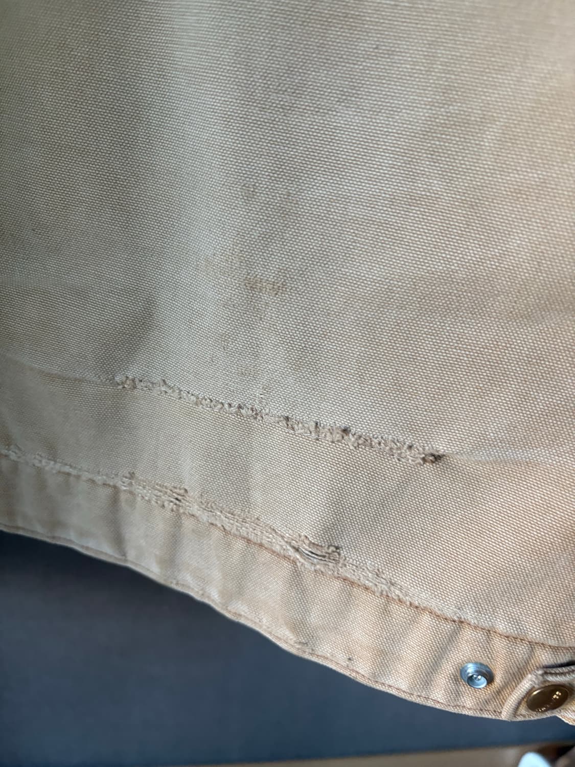 칼하트 디트로이트자켓 베이지 S 상품이미지5