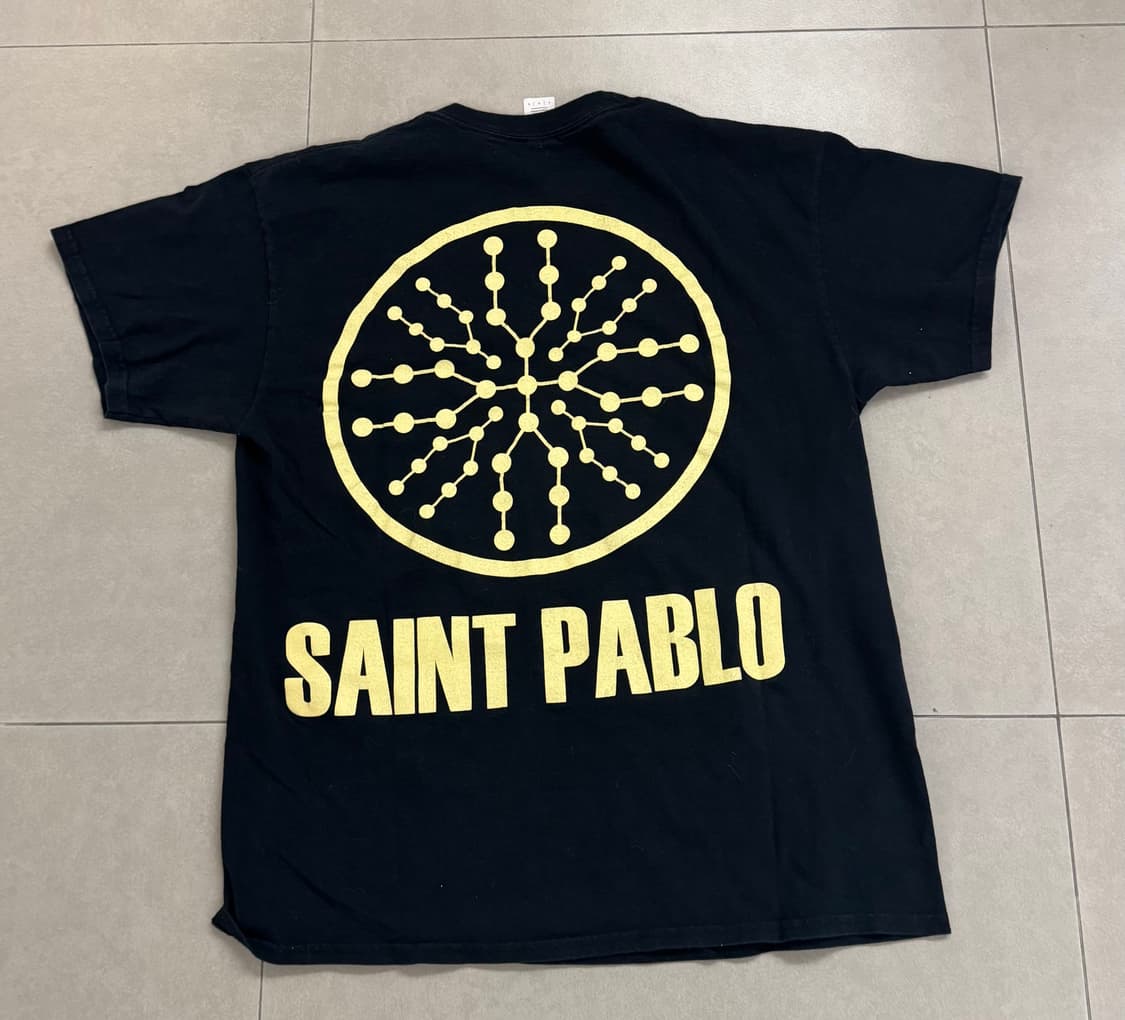 Gildan 카니예웨스트 투어 머천다이즈 티셔츠 L 상품이미지4