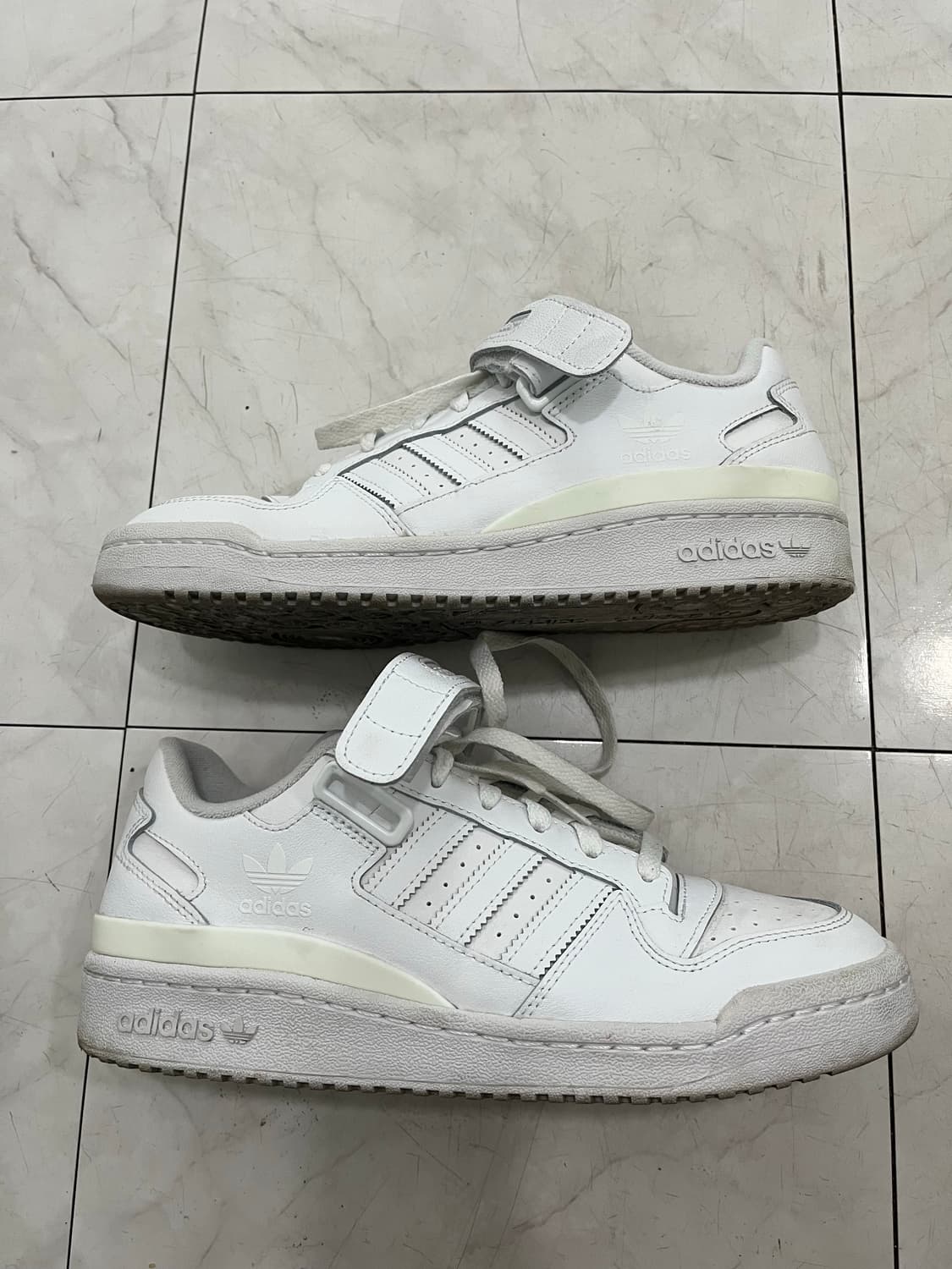 아디다스 포럼 로우 트리플화이트 255 상품이미지7