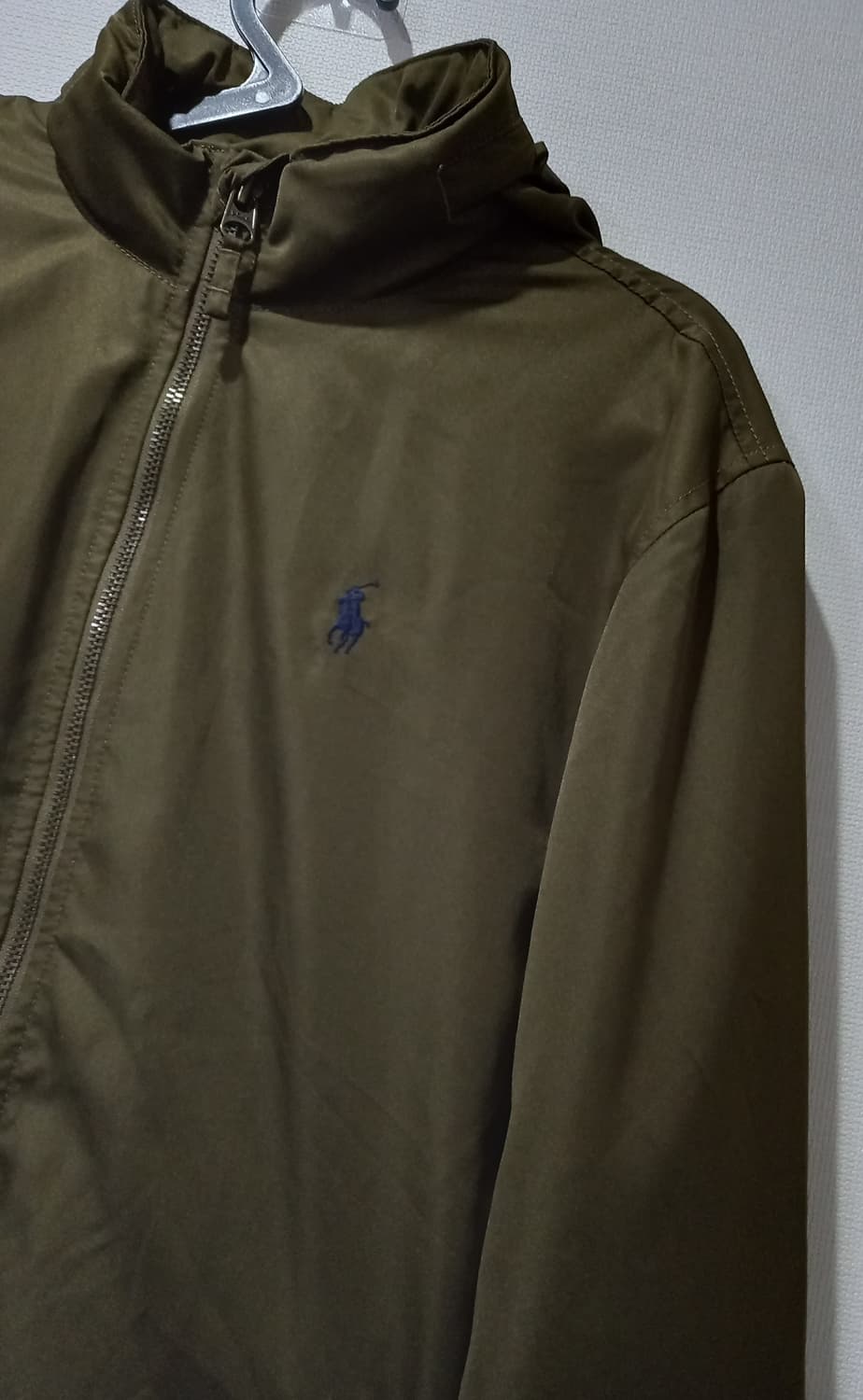 폴로 페리자켓 카키 블루종 기모 점퍼 90~95 상품이미지2