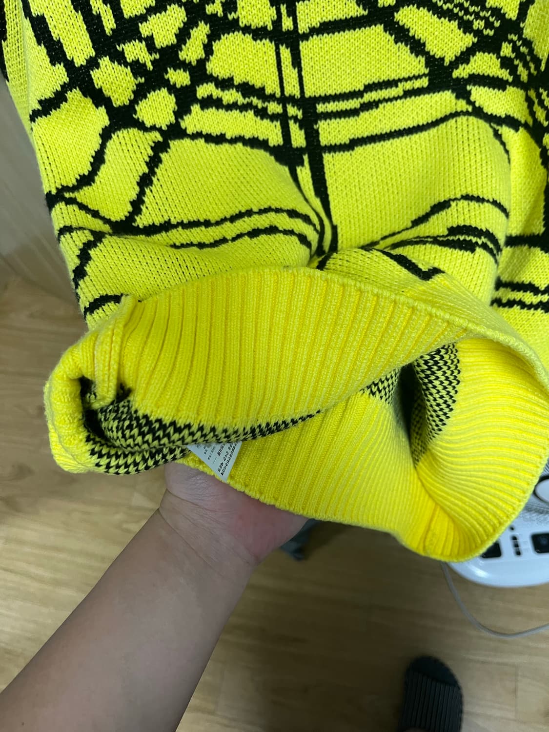 [XL] 페치 선데이 스파이더웹 후드 니트 상품이미지6