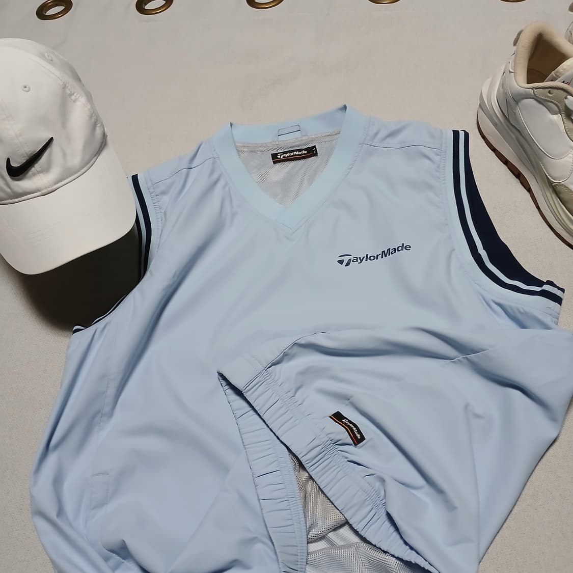 Taylor made 테일러메이드 우븐 조끼 웜업 바람막이 골프 상품이미지1