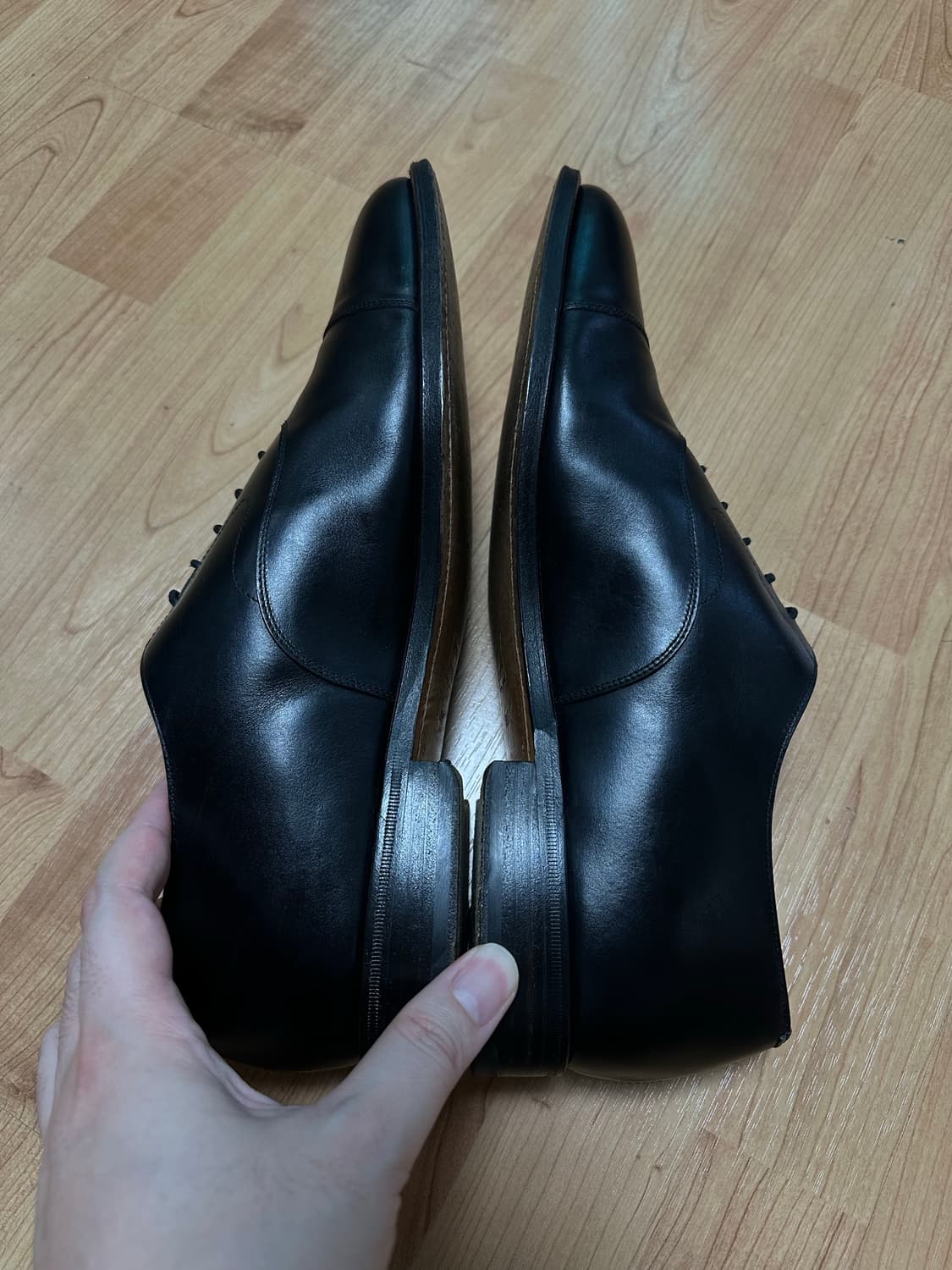 헤리티지 리갈 MTD7001 맨하탄 스트레이트 팁 블랙 285 상품이미지4