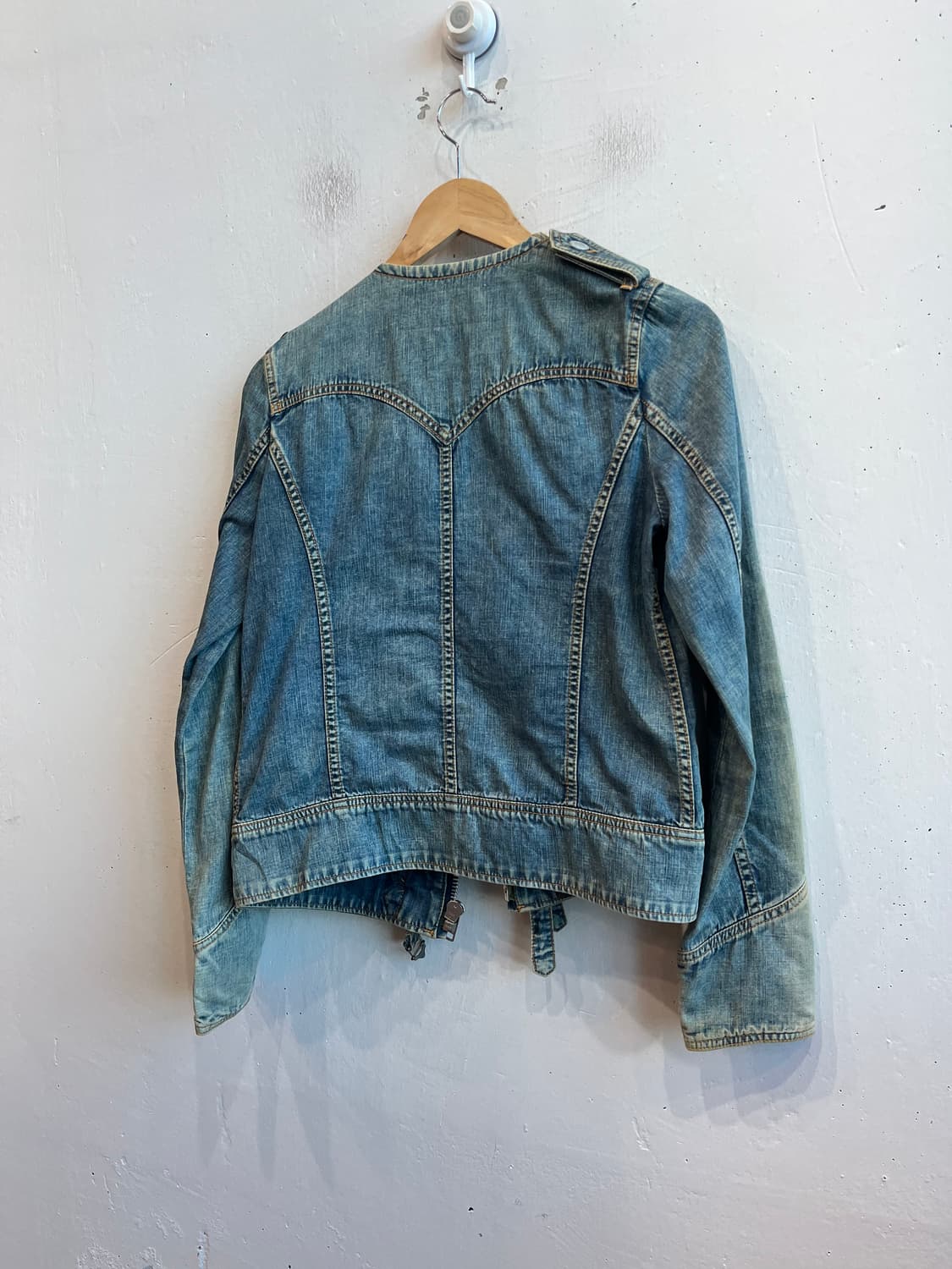 수나오 쿠와하라 데님 집업 자켓 Made in JAPAN  상품이미지3