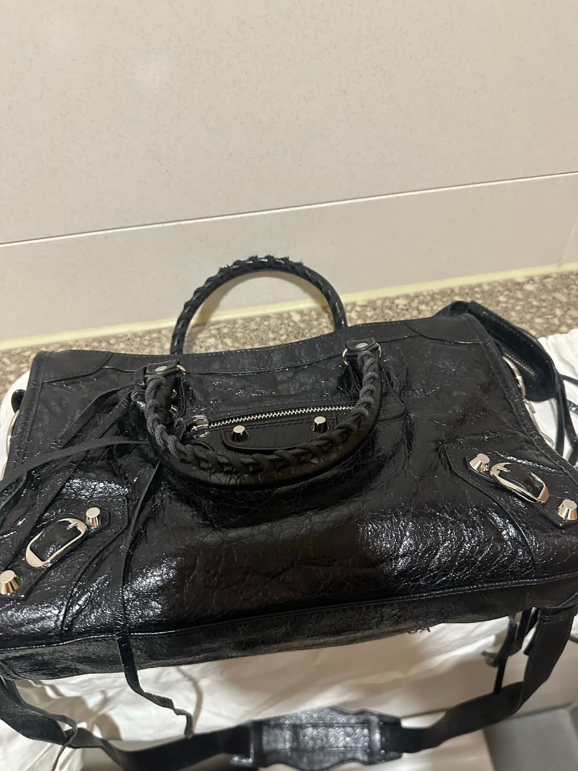 [A+ 정품] 발렌시아가 시티 모터백 스몰 상품이미지4