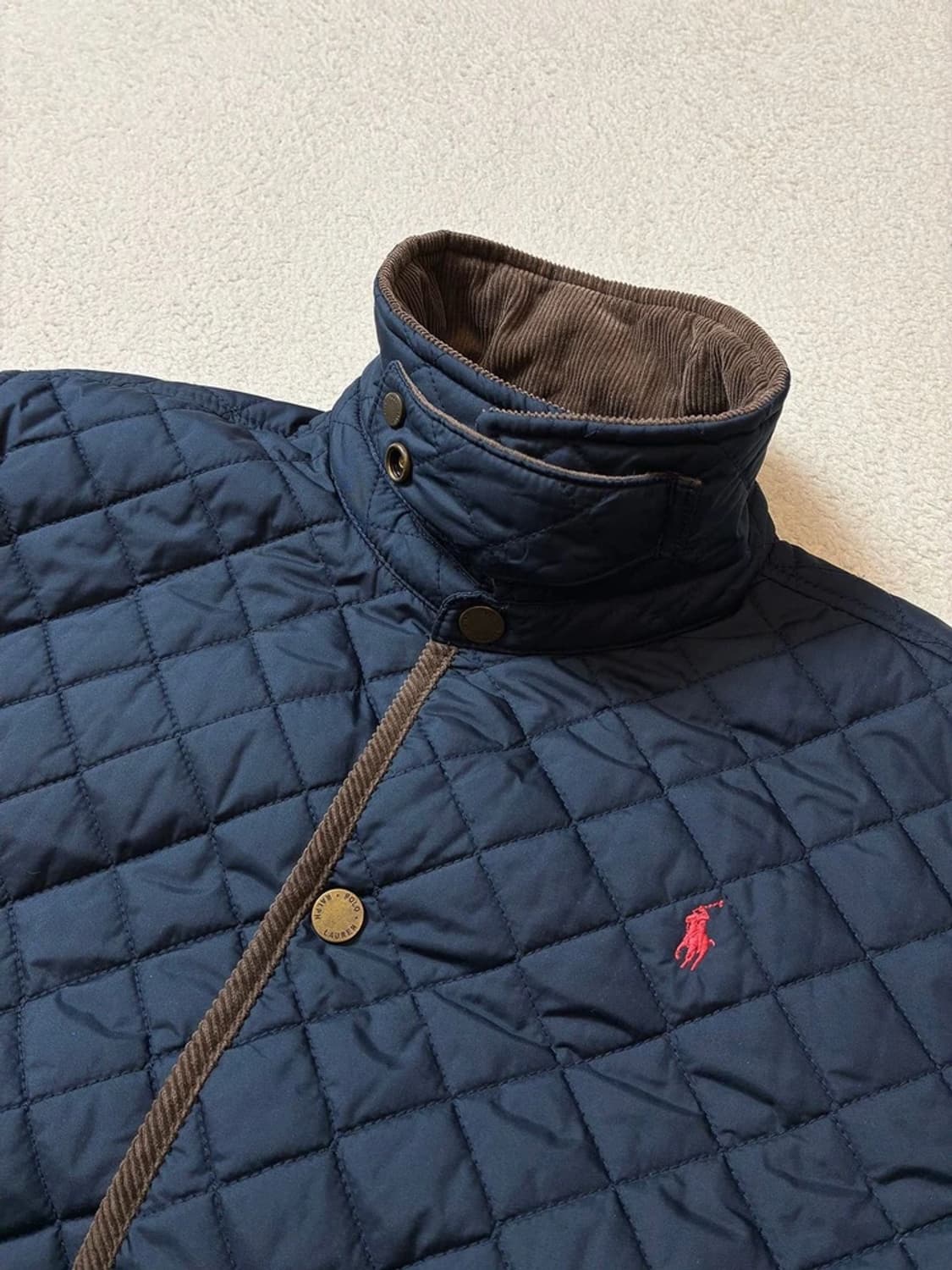 폴로 랄프로렌 헤리티지 클래식 퀼팅 하이넥 자켓 PN7131 상품이미지4