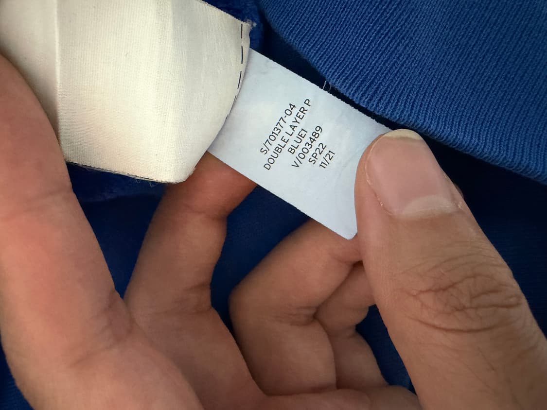 이지 갭 퍼펙트 후드 블루 xl 상품이미지4