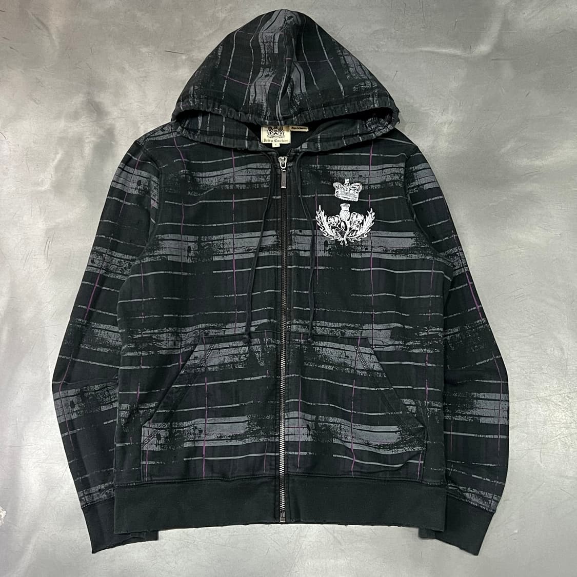  쥬시꾸뛰르 프린팅 후드 집업 y15652 상품이미지1