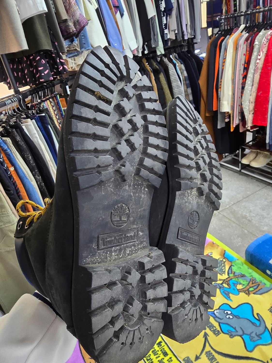 팀버랜드 블랙 워커 부츠 (1478) 상품이미지6