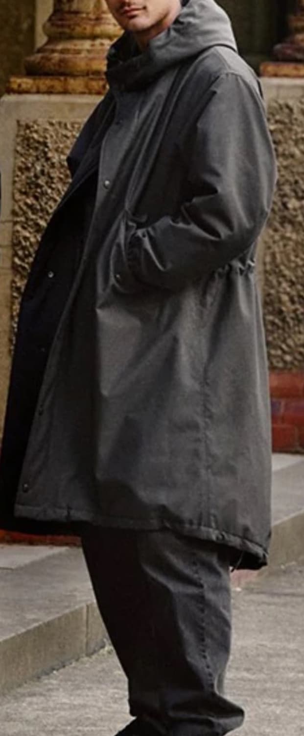 엔지니어가먼츠 유니클로 피쉬테일 파카 블랙 상품이미지2