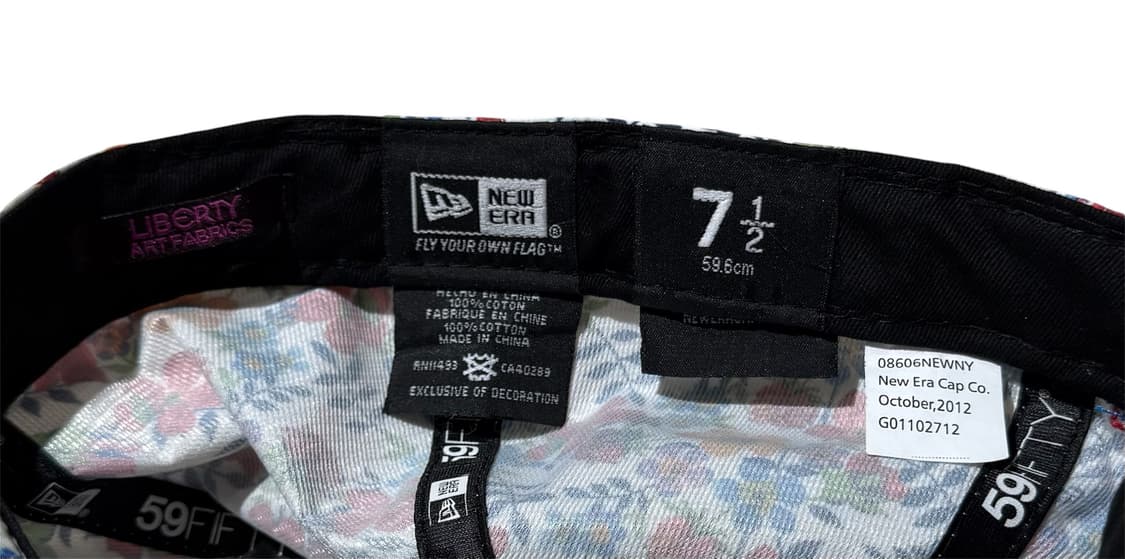 슈프림 2013SS 리버티 뉴에라 플로랄 박스로고 캡 상품이미지3