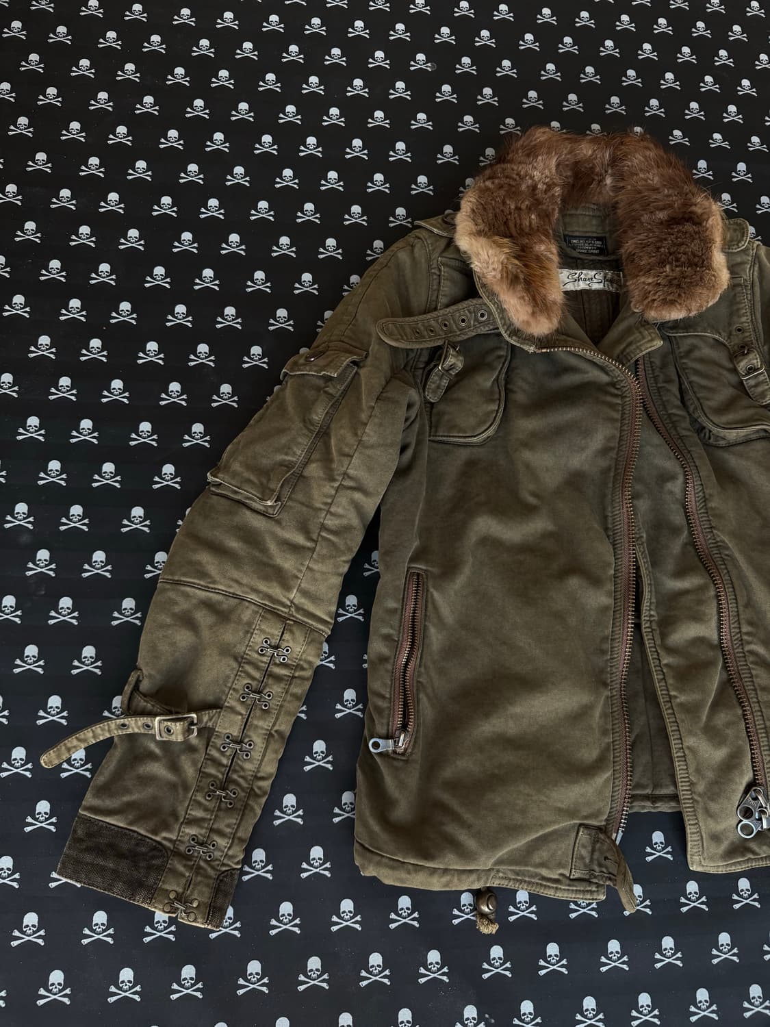 “Share Spirit” Archive Fur jacket 상품이미지4