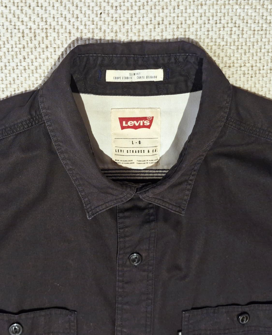 리바이스 투포켓 워크셔츠 L 새상품급 상품이미지3