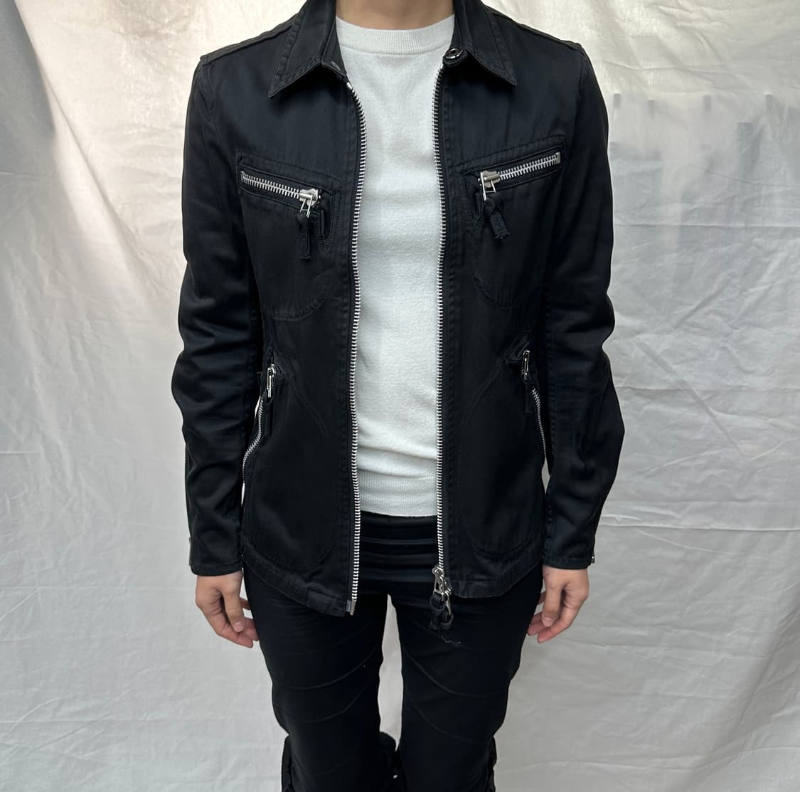 Bark tannage 지퍼디테일 자켓 상품이미지6