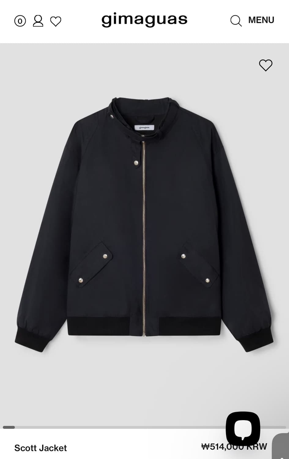 구매)기마구아스 스콧 자켓 상품이미지1