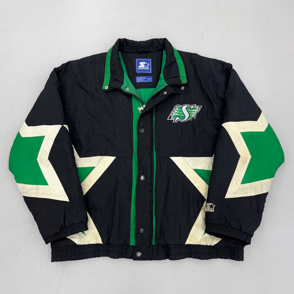 스타터 90s 올드스쿨 스타 별 빅로고 나일론 점퍼 자켓 상품이미지2