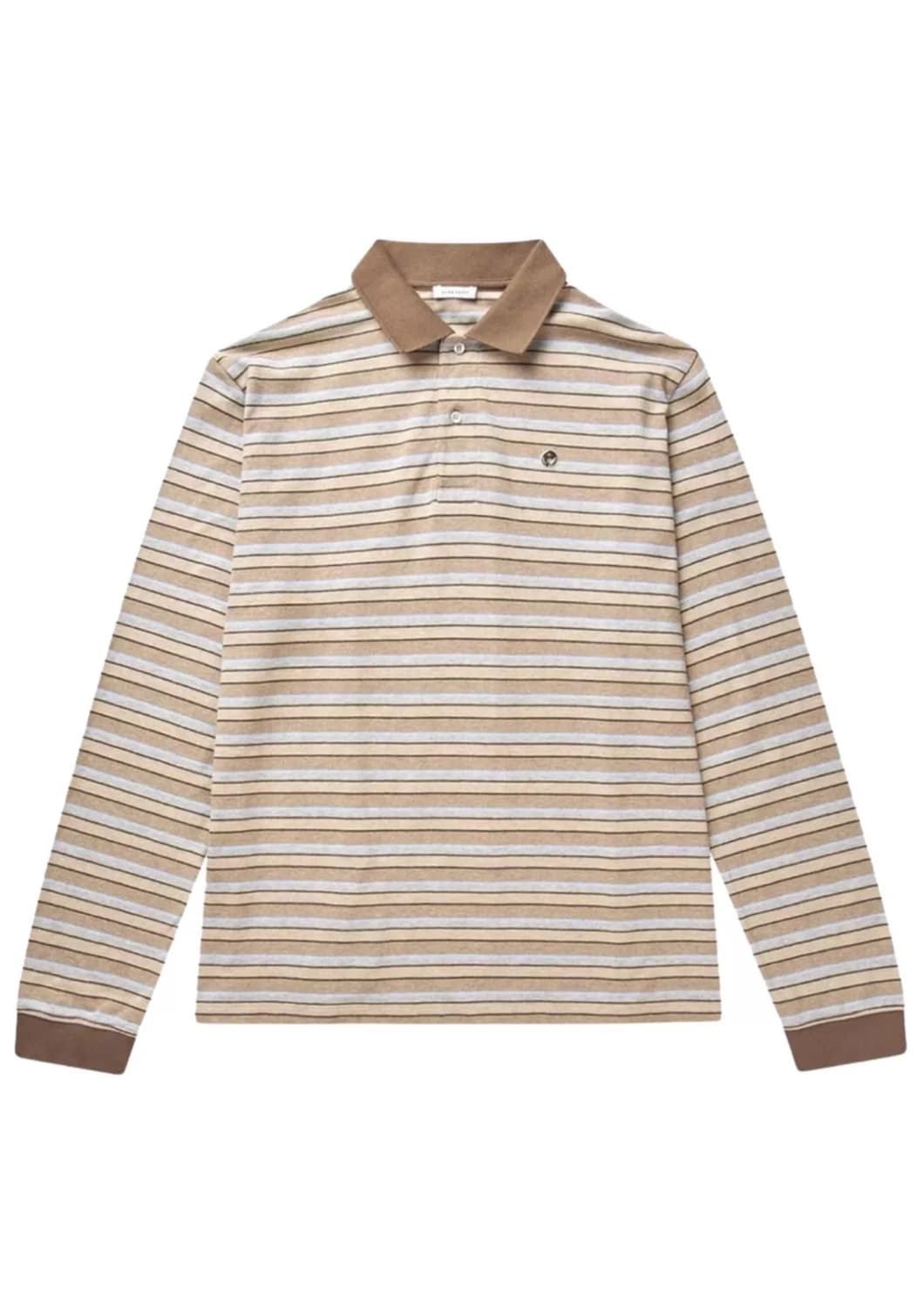 Saks potts Serena polo brown stripe 상품이미지1