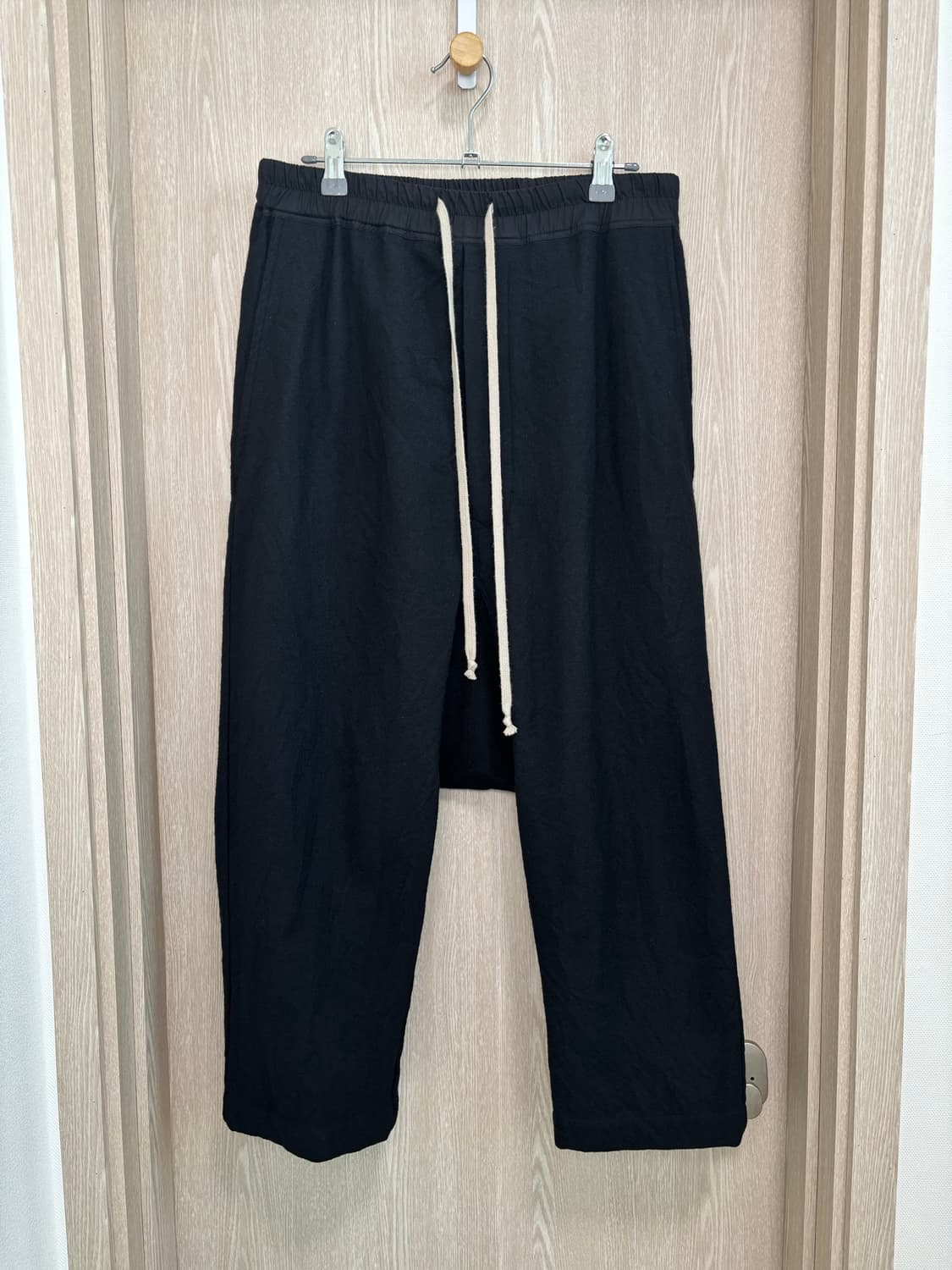 릭오웬스 마스토돈 울 배기팬츠46/블랙 상품이미지1