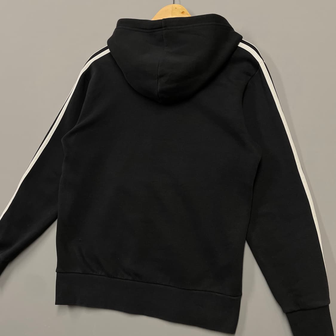 아디다스 삼선 후드티 블랙 L [060304] 상품이미지8