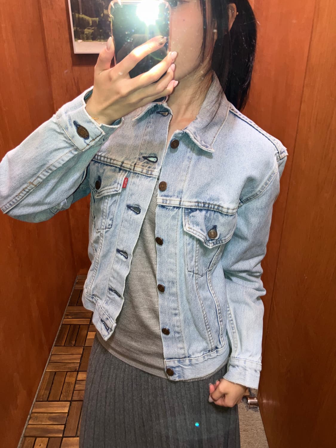 90~00s Levi's 리바이스 트러커 데님 자켓 상품이미지2