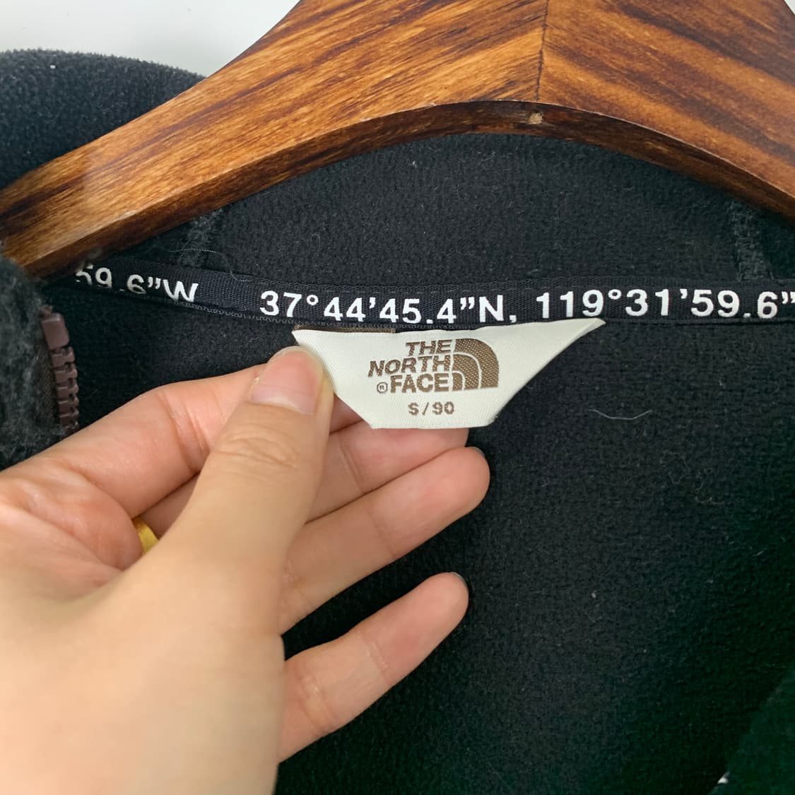 노스페이스 신형 블랙 뽀글이 쉐르파 자켓 상품이미지9