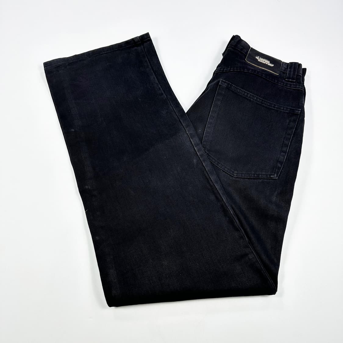 30 퀵실버 빈티지 흑청 와이드 데님팬츠 상품이미지1