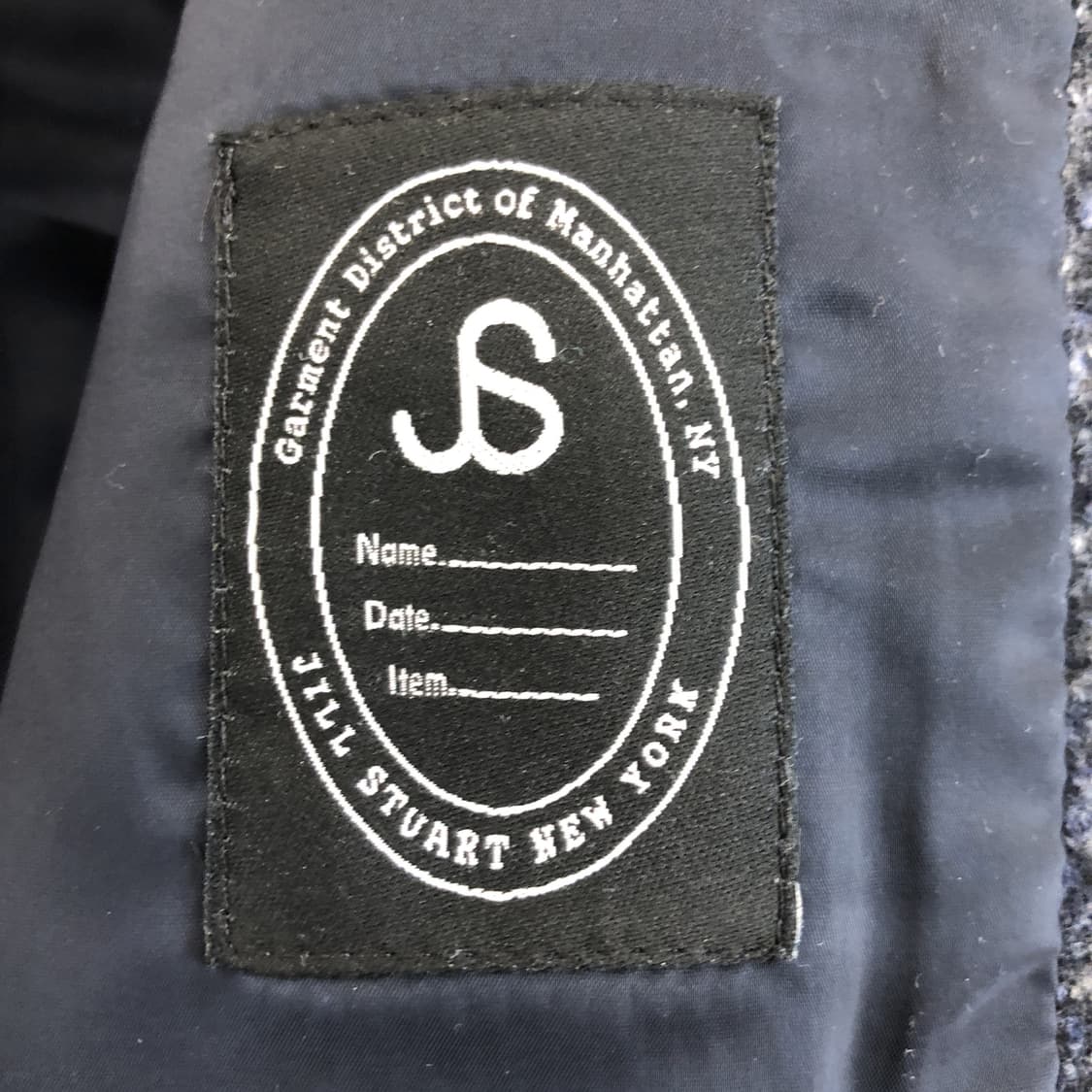 질스튜어트 뉴욕 울 혼방 싱글코트 M 상품이미지8