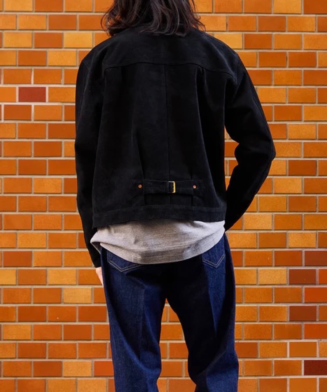 본쿠라 WILD LIFE TALOR 별주 1세대 스웨이드 가죽자켓 40 상품이미지3