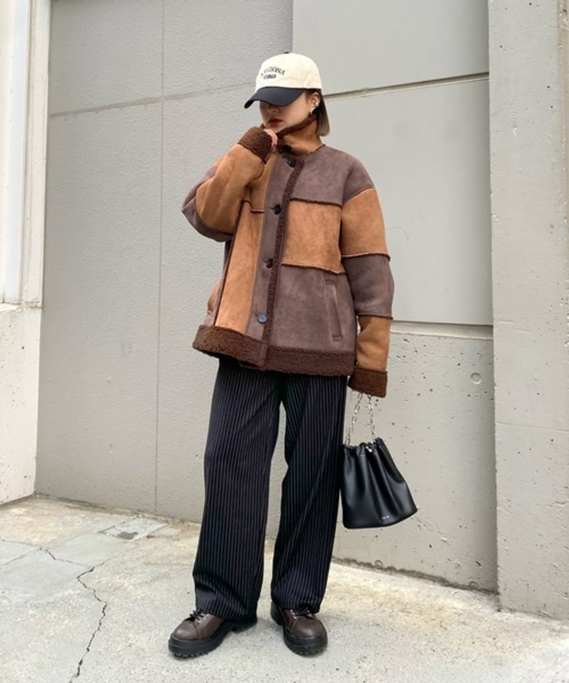 WHO'S WHO gallery Fake Mouton Jacket 상품이미지3