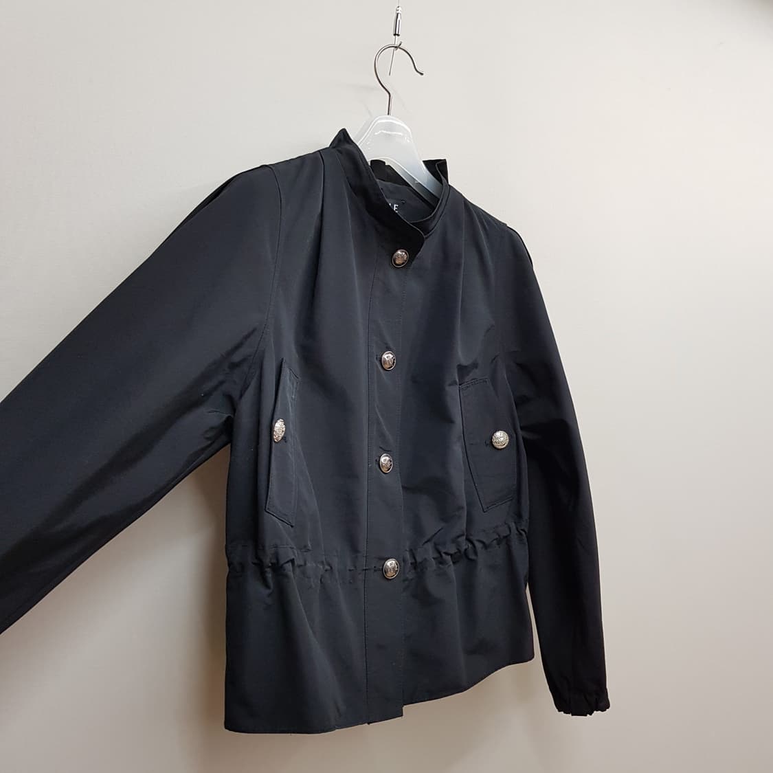 한섬 타임 2022 하프넥 스트링 블루종 자켓 82-94-160사이즈 상품이미지3