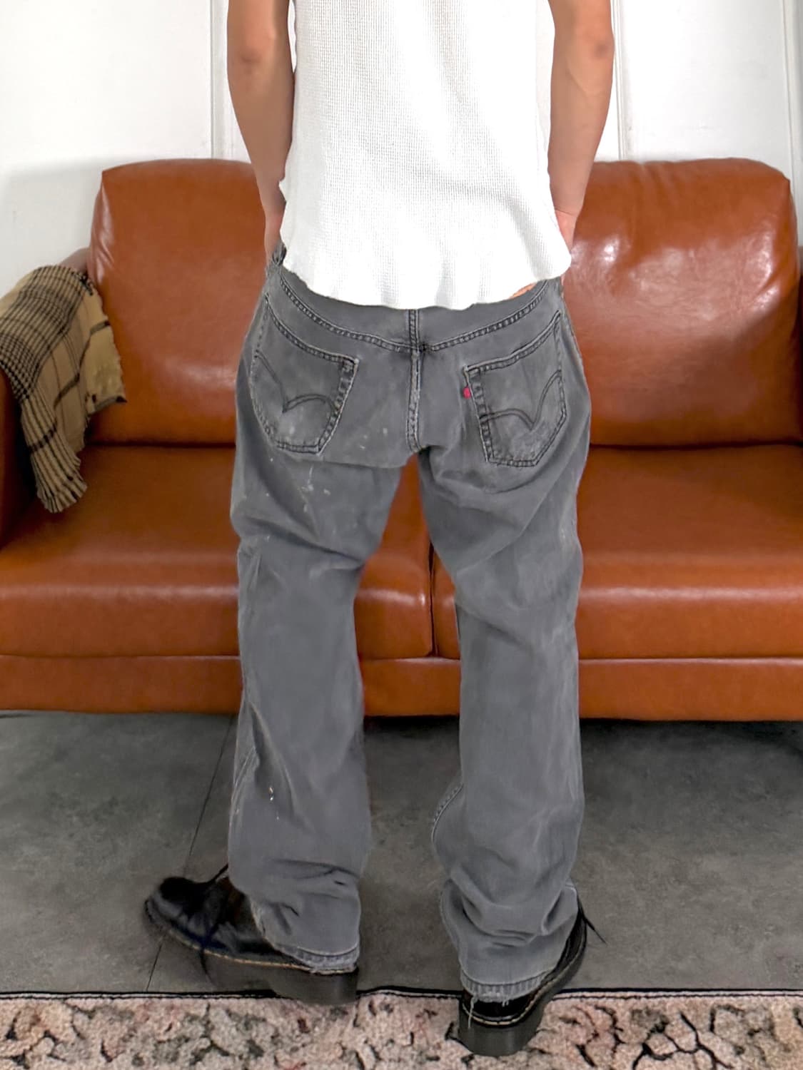 리바이스 505 흑청 상품이미지3