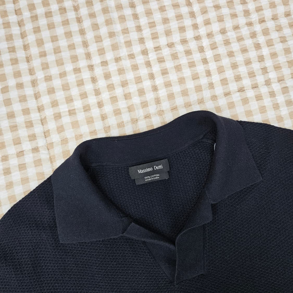 마시모두띠 면니트 반소매 카라티 남자100 상품이미지2