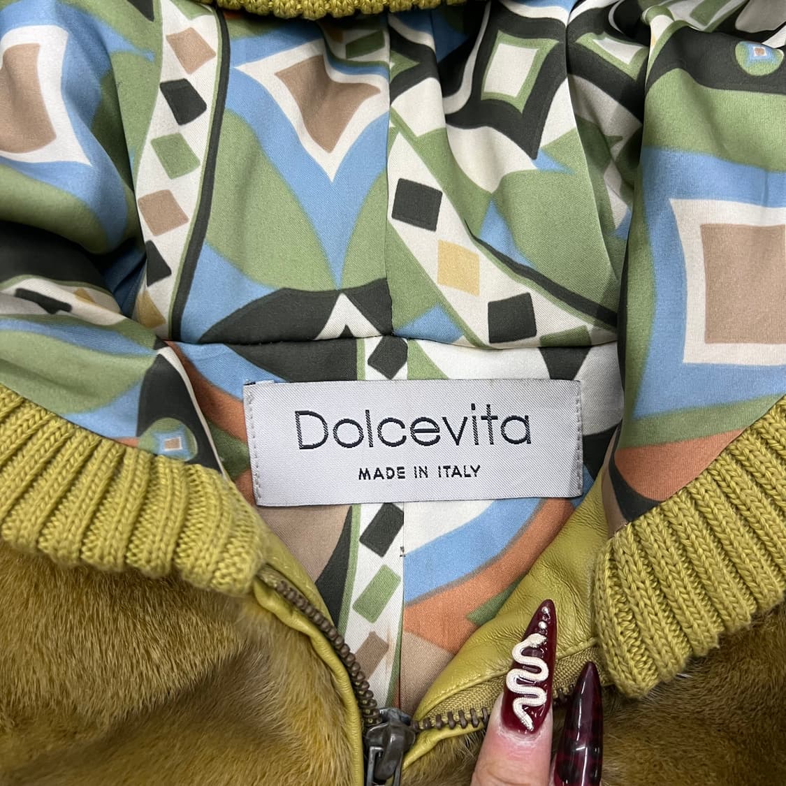 돌체비타 리얼 밍크 후드 퍼자켓 상품이미지2