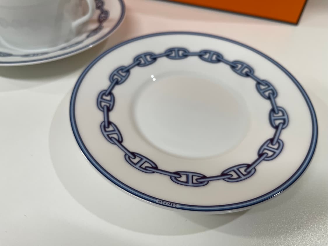 에르메스 블루 샹달 티잔 컵 엔 소서 2P 세트 상품이미지6