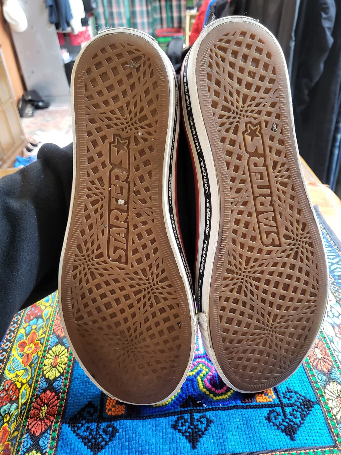 스타터 블랙 켄버스  스니커즈 상품이미지7