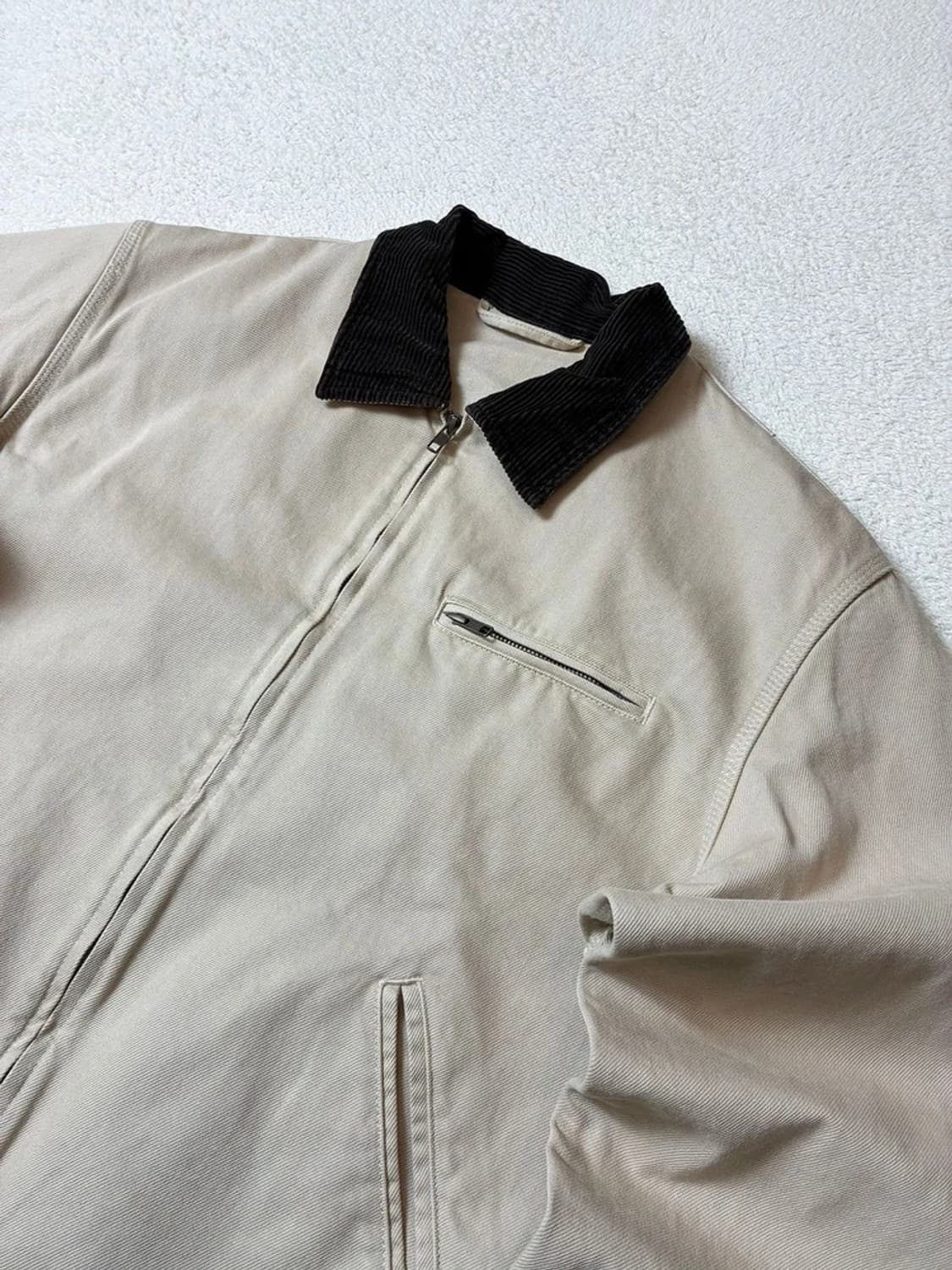 지유 GU 워시드 코튼 아메카지 워크 자켓 PN7601 상품이미지2