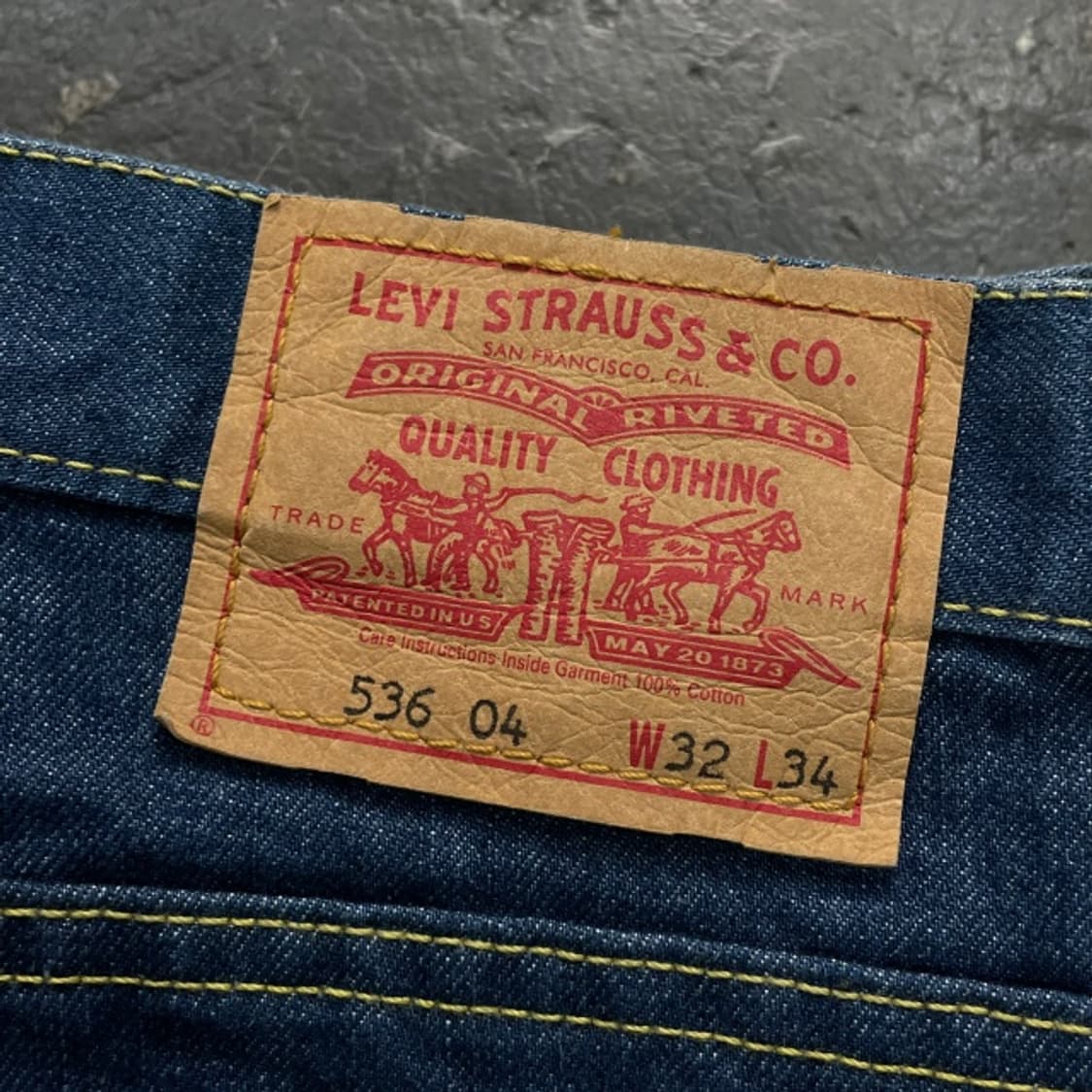 32 리바이스 536 04 쿨맥스 청바지 상품이미지6