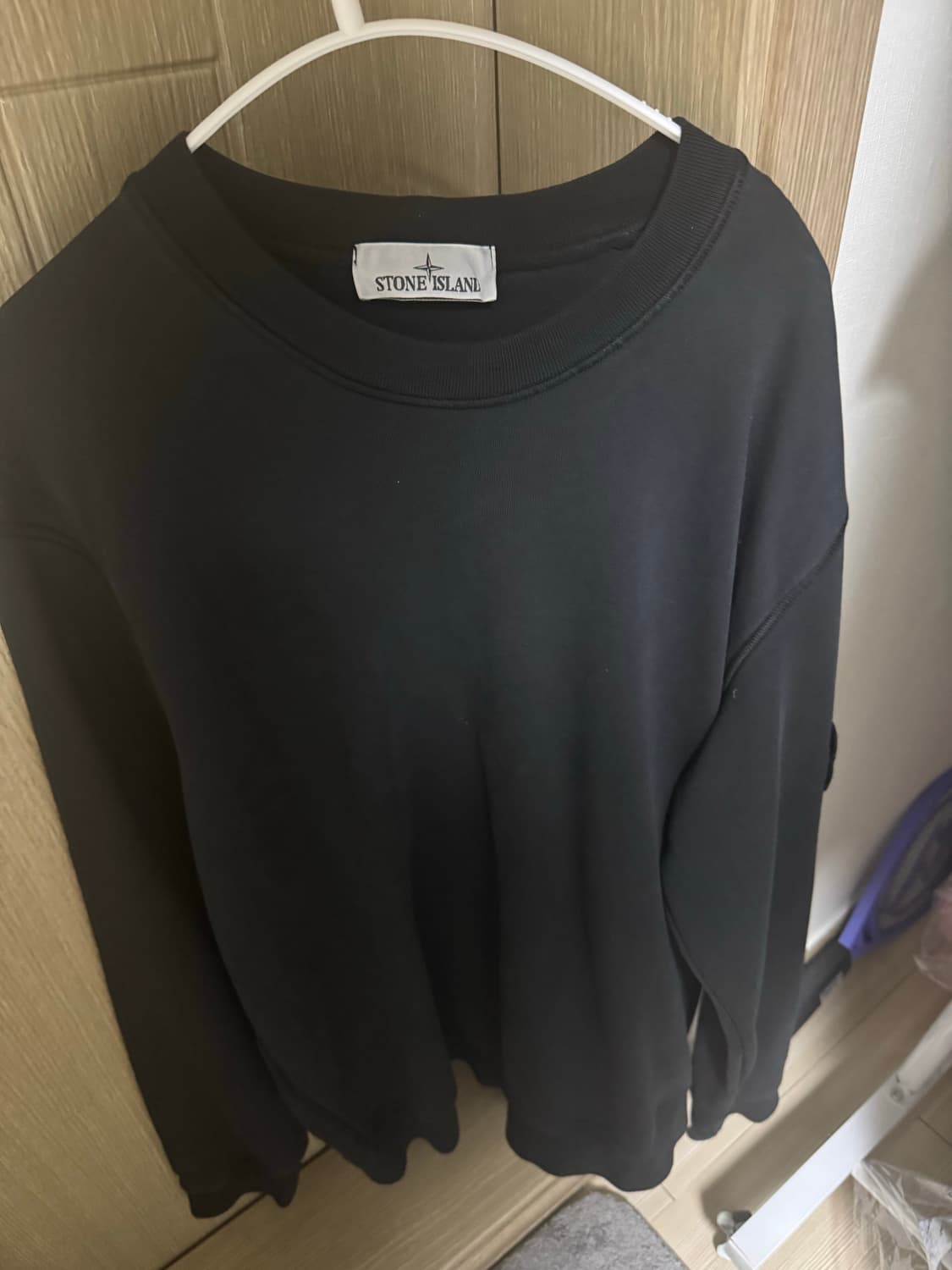 스톤아일랜드 블랙맨투맨 xxl 상품이미지1