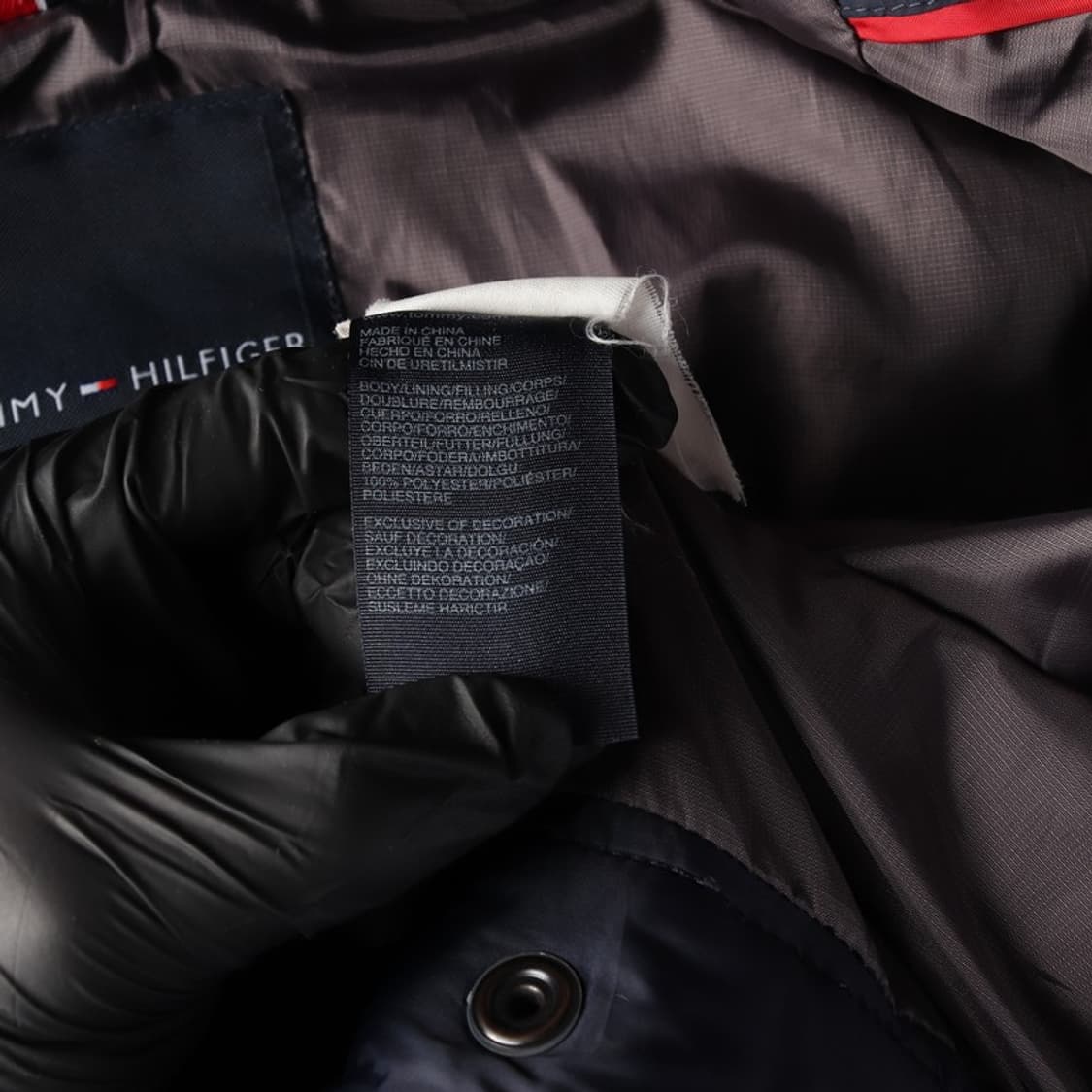 타미힐피거 다이아몬드 퀼팅 자켓 네이비 S 상품이미지7
