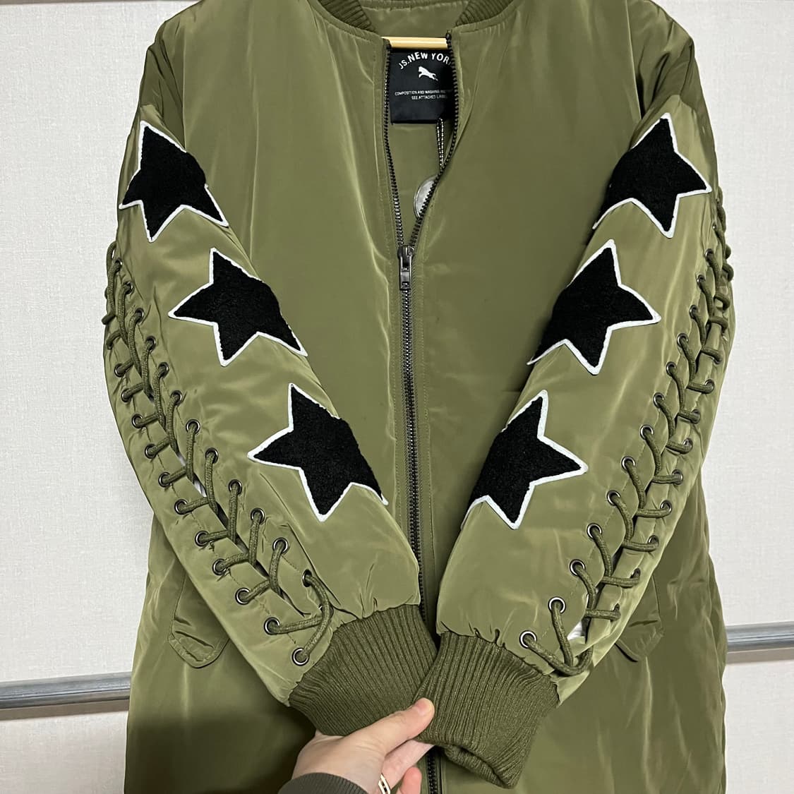 JS NEW YORK 봄버 자켓 패딩 F 상품이미지4