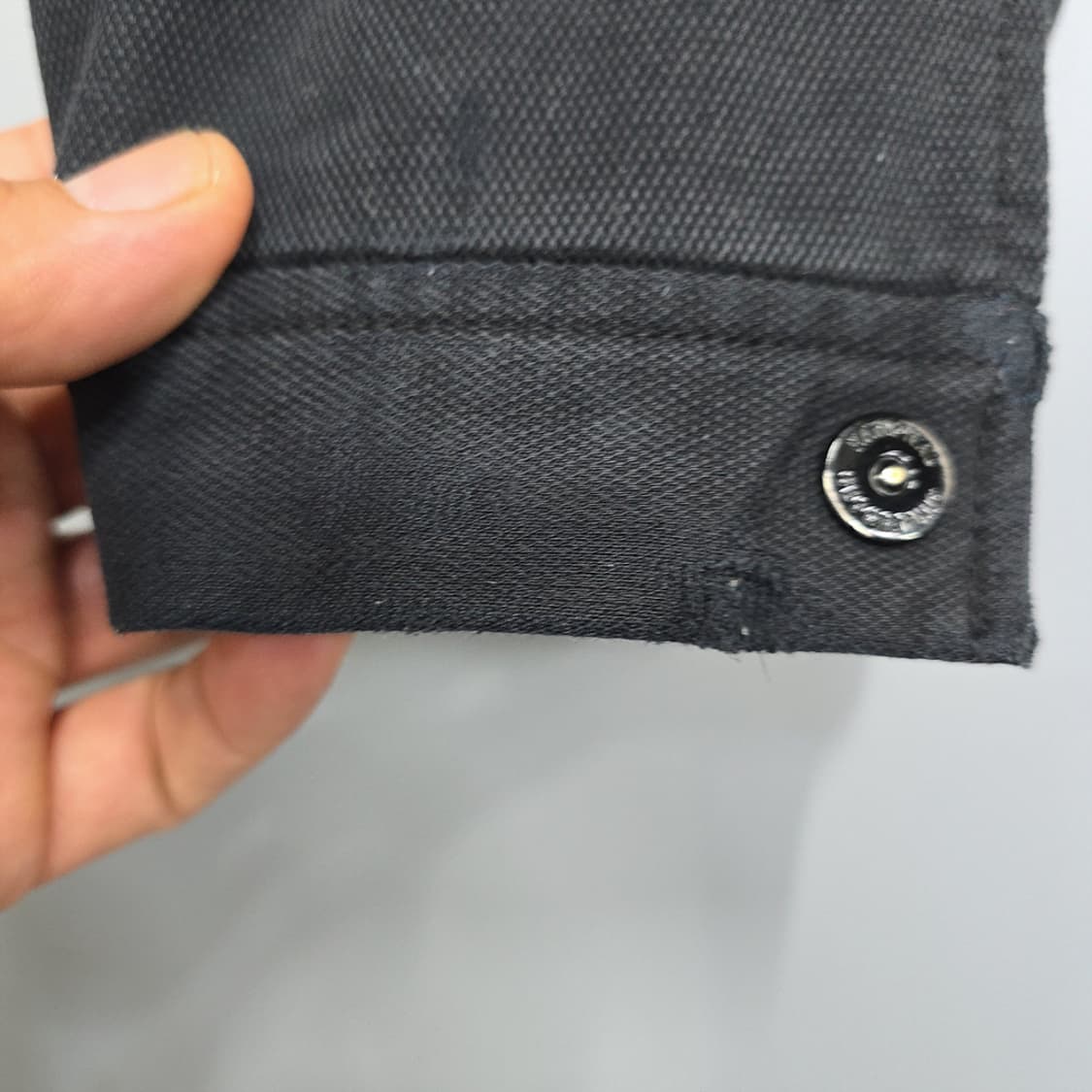 내셔널지오그래픽(national geographic) 데님 카고팬츠 블랙 상품이미지6