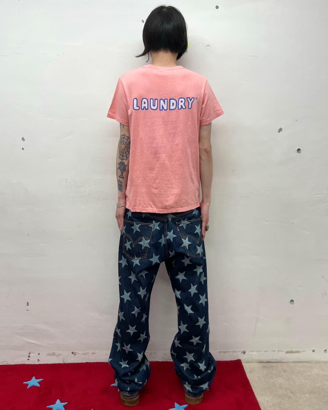 Laundry Rainbow Girl Pink T-shirt 상품이미지4