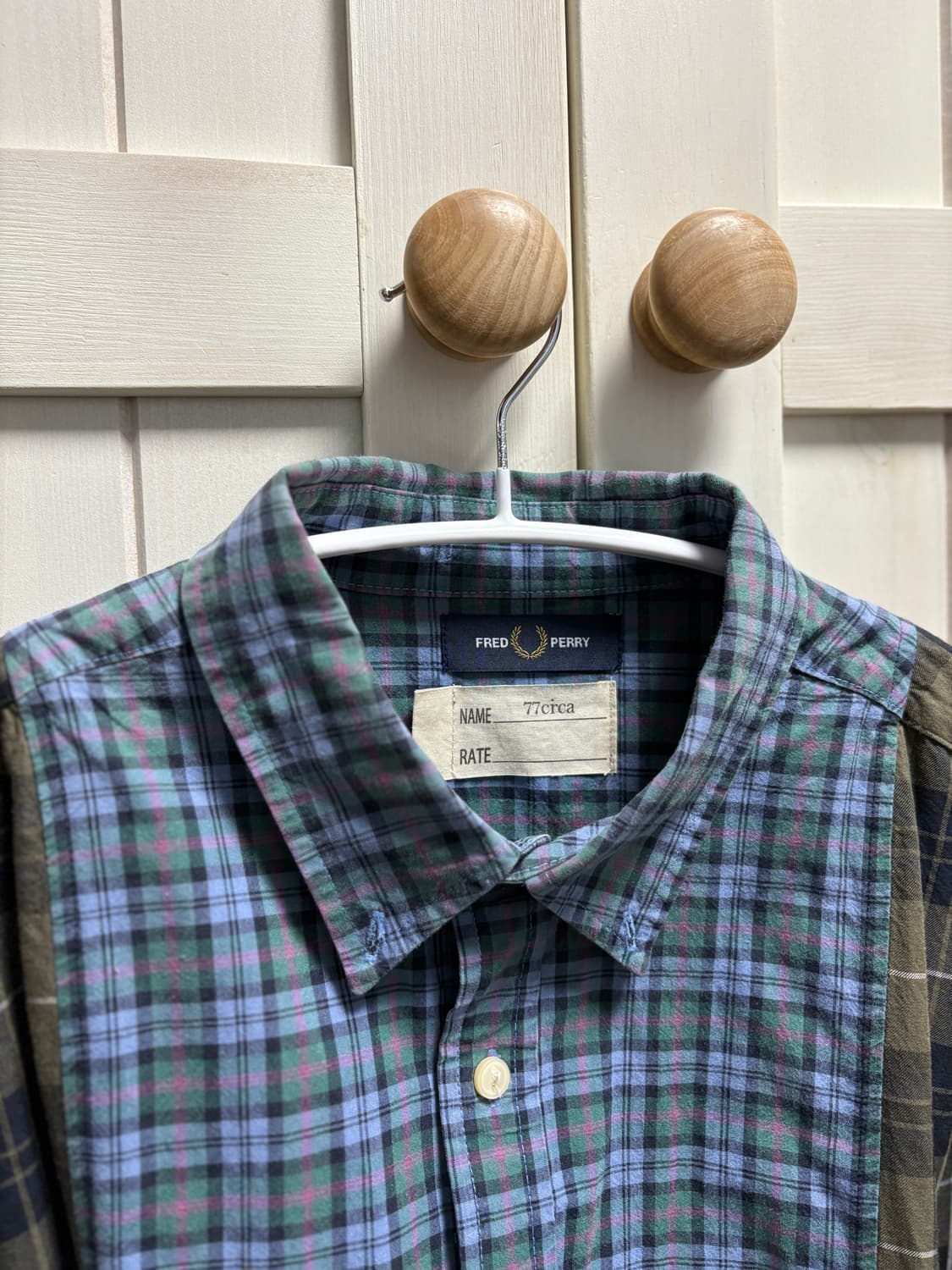 77circa 나나서카 프레드 페리 셔츠 상품이미지2