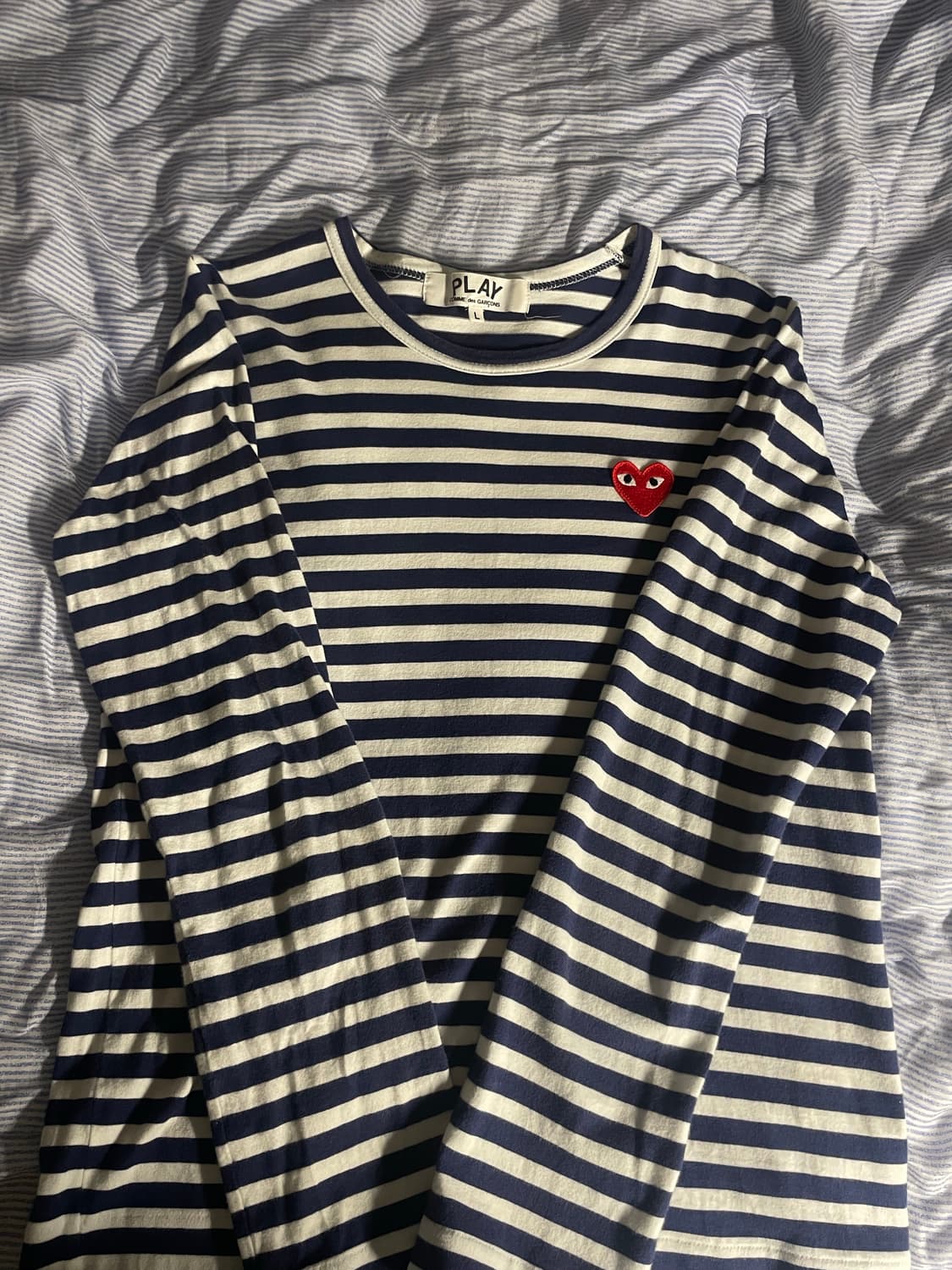 (급처)꼼데가르송 롱슬리브 여성 L 상품이미지2