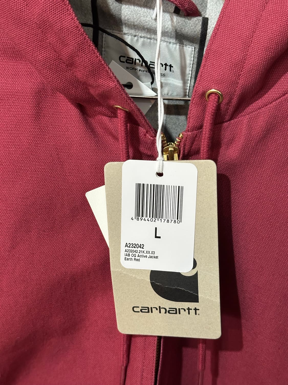 칼하트 x 아이앱 스튜디오 OG 액티브 자켓 새상품 상품이미지5