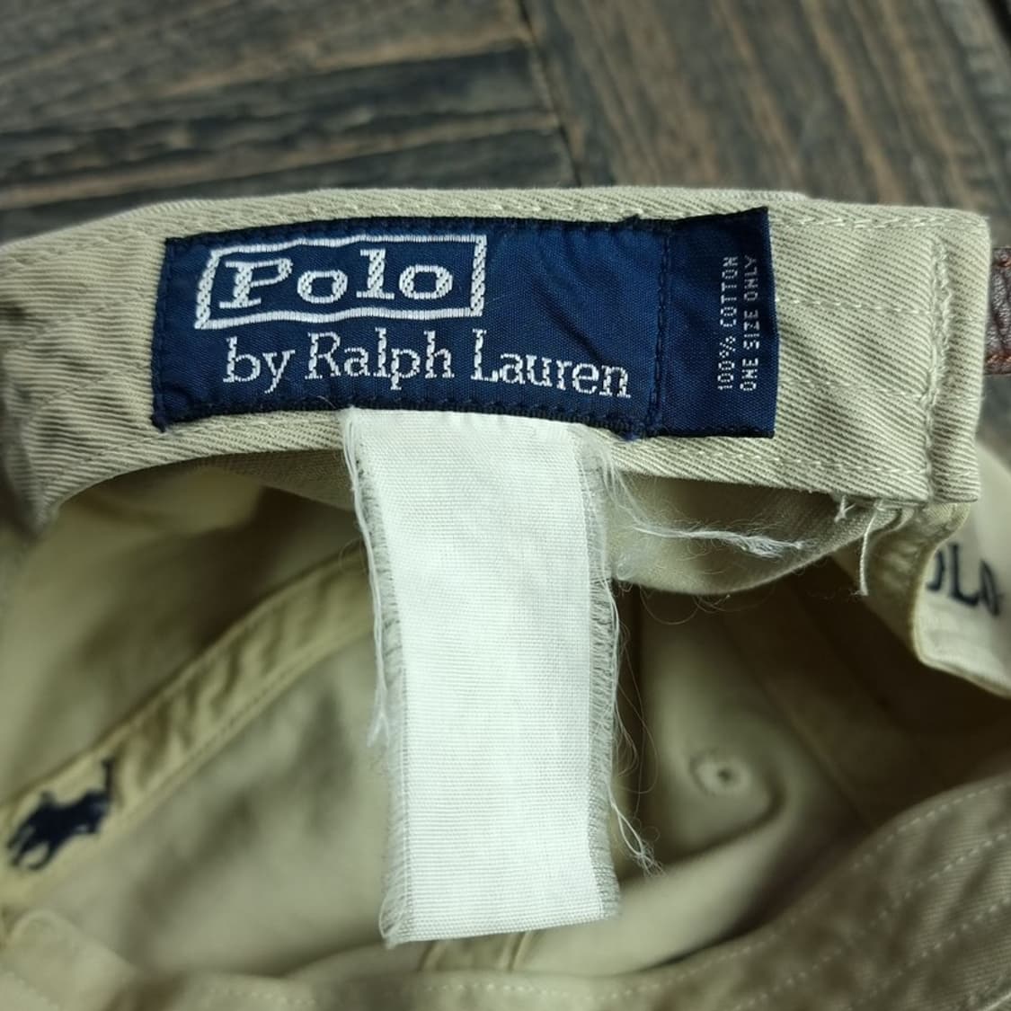 [폴로 랄프로렌] 포니 로고 자수 빈티지 볼캡 베이지 M18549 상품이미지8